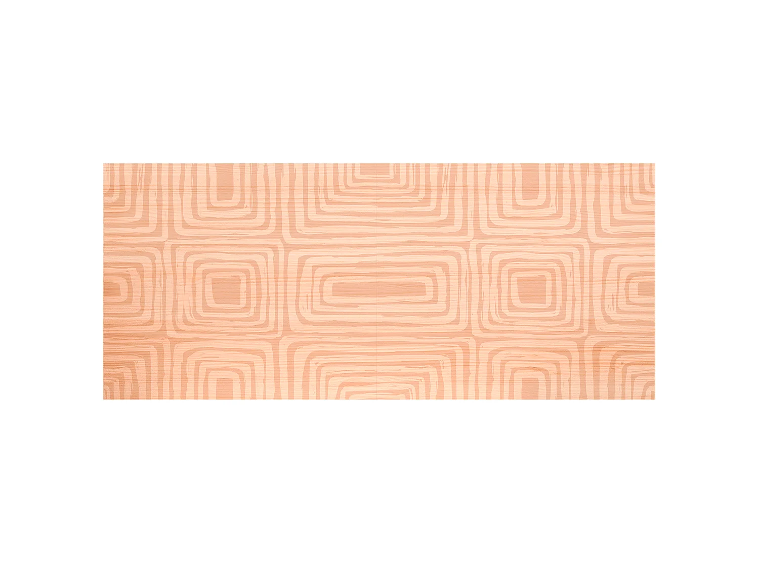 Cabecero de cama de madera natural estampado de 150x80cm - DANIELA - DECOWOOD