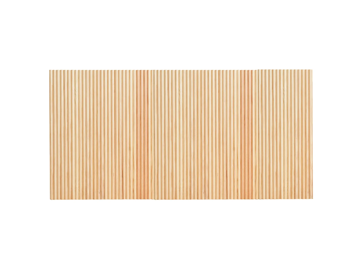 Testata del letto in legno massello in tono naturale 200x80cm - BALI - DECOWOOD