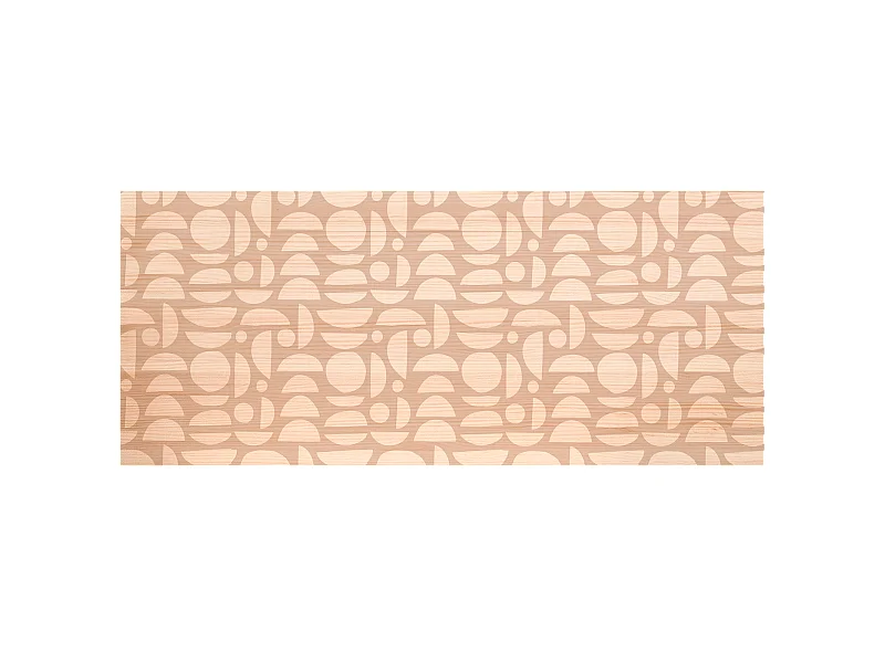 Testata del letto in legno massello stampato 160x80cm - AURORA - DECOWOOD
