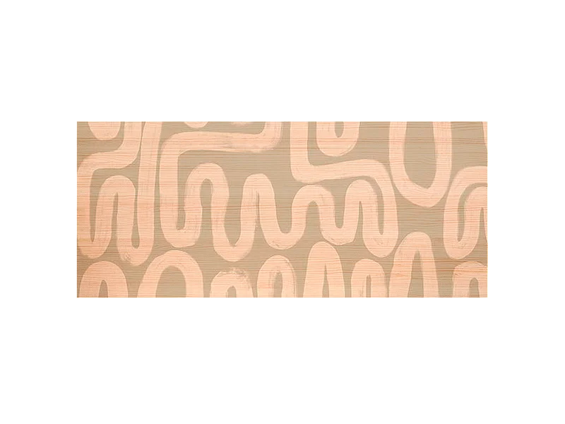 Tête de lit en bois de pin naturelle imprimée 105x80cm - AVA - DECOWOOD