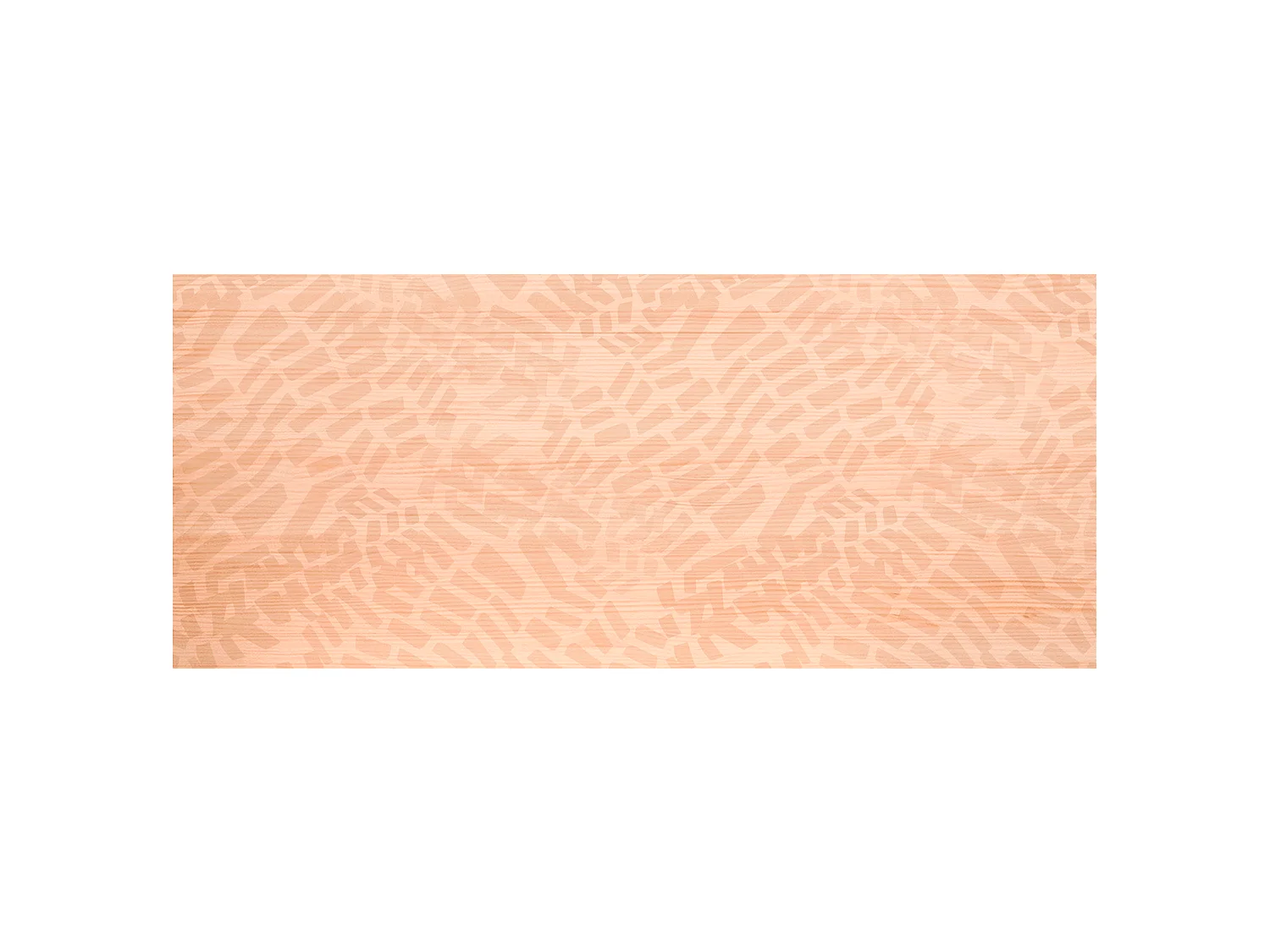 Tête de lit en bois de pin naturelle imprimée 180x80cm - JASMINE - DECOWOOD