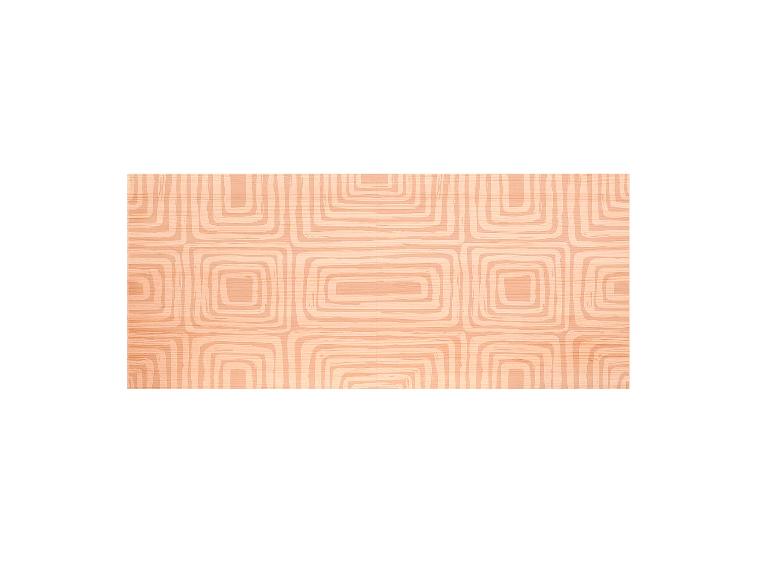 Tête de lit en bois de pin naturelle imprimée 200x80cm - DANIELA - DECOWOOD