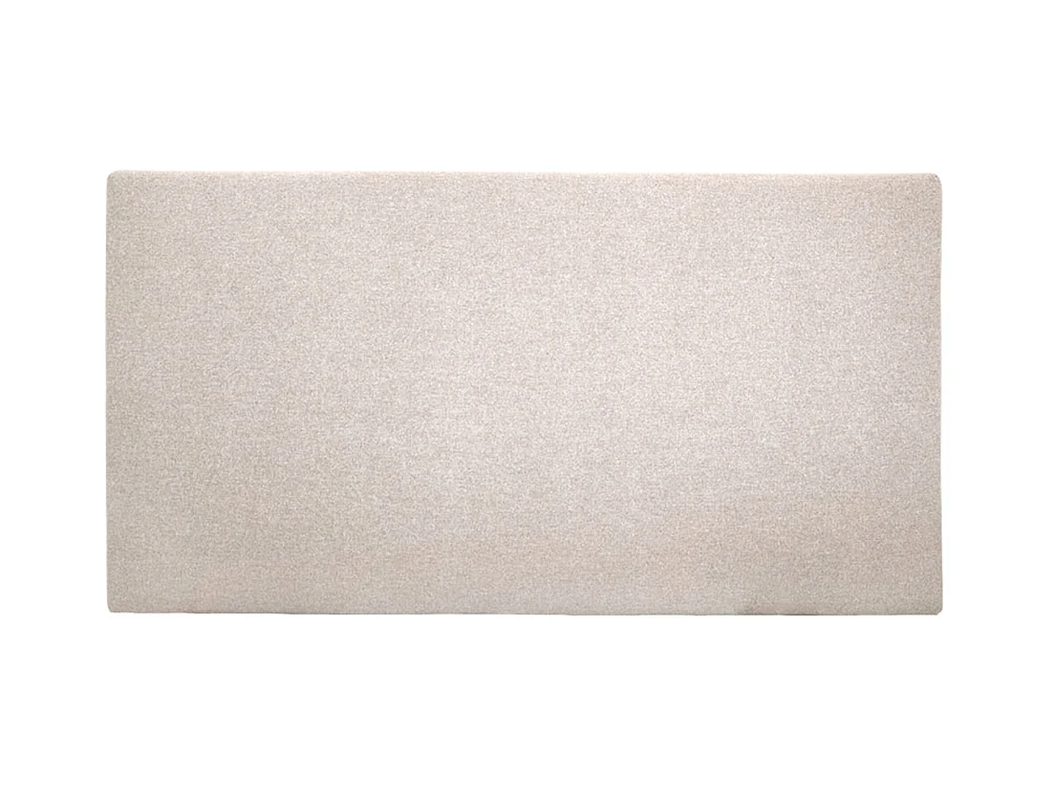 Tête de lit polyester lisse beige 150x80cm - BUDAPEST - DECOWOOD