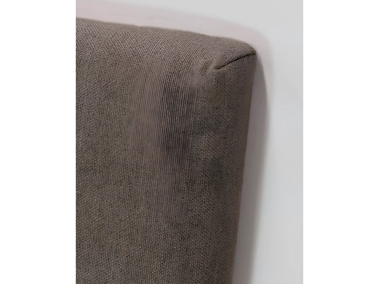 Tête de lit tapissée lisse brun 90x60cm - MIMUK - DECOWOOD