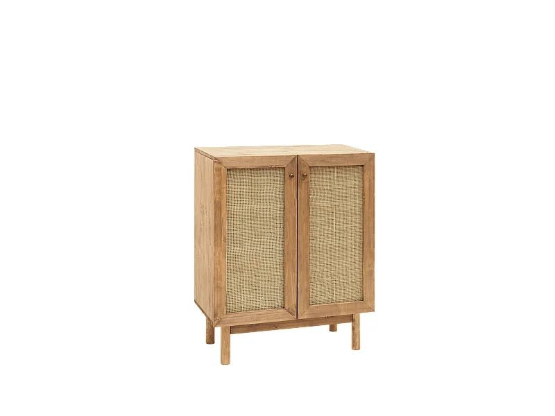 Aparador de madera maciza roble oscuro - FRIDA - DECOWOOD