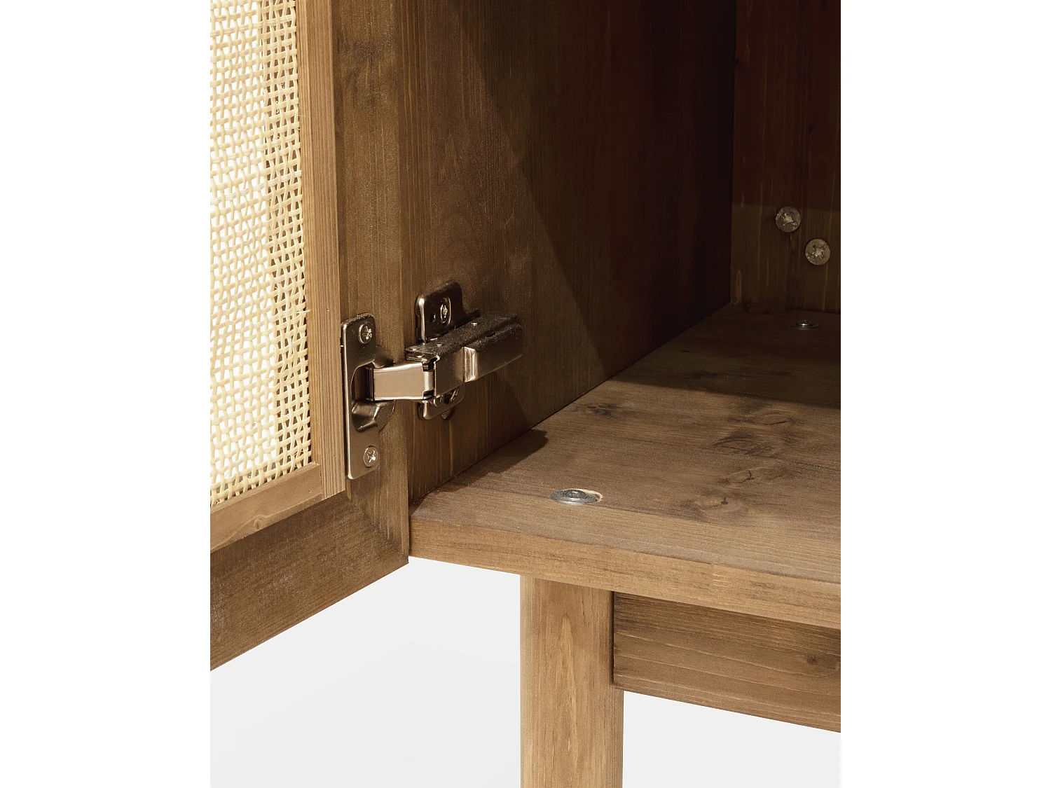 Aparador de madera maciza roble oscuro - FRIDA - DECOWOOD