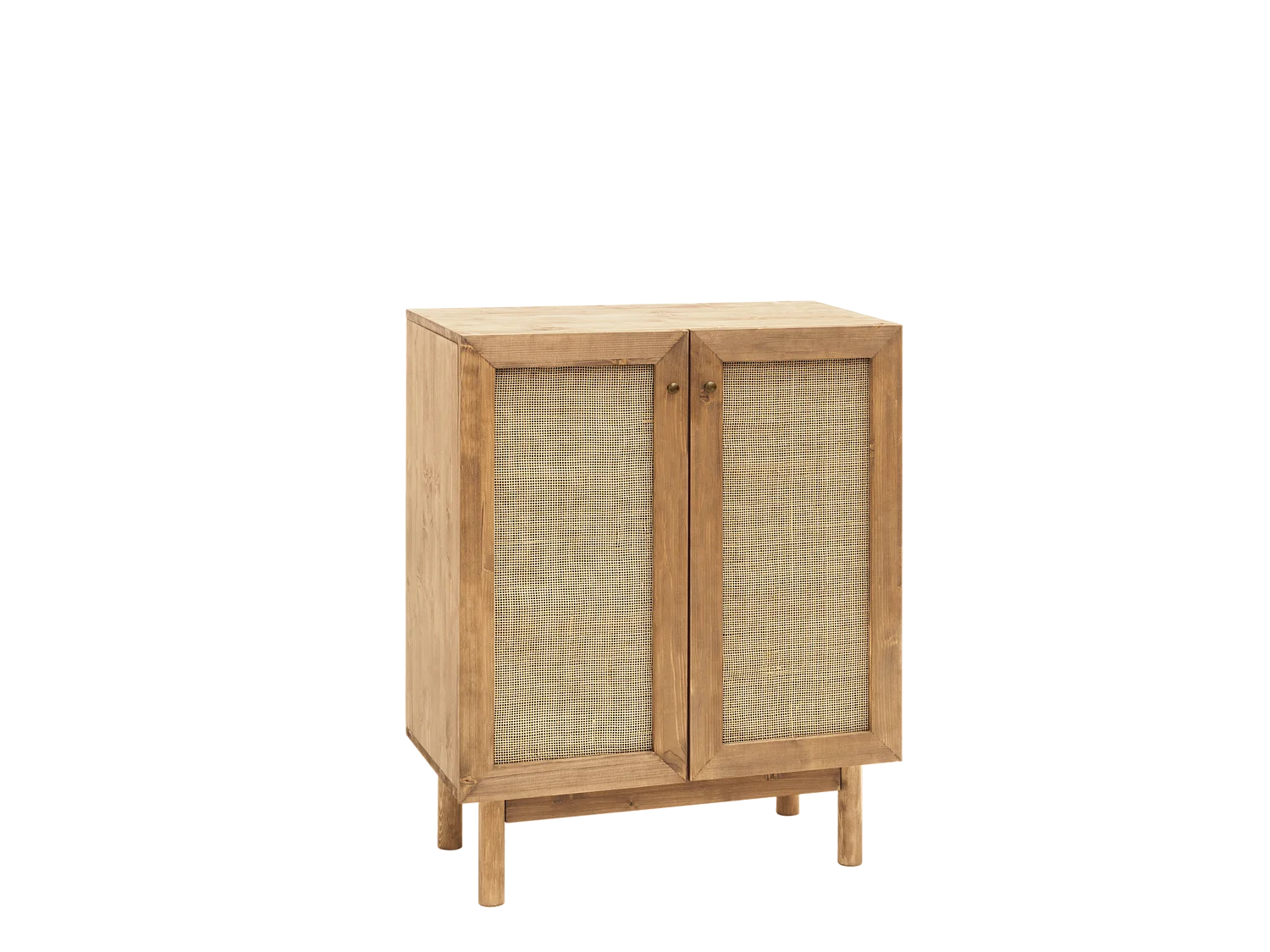 Buffet en bois de sapin vieilli 80x100cm - FRIDA - DECOWOOD