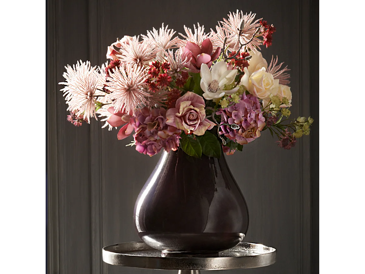 Tige de Rose Sarah - Rouge orangé / 57 cm