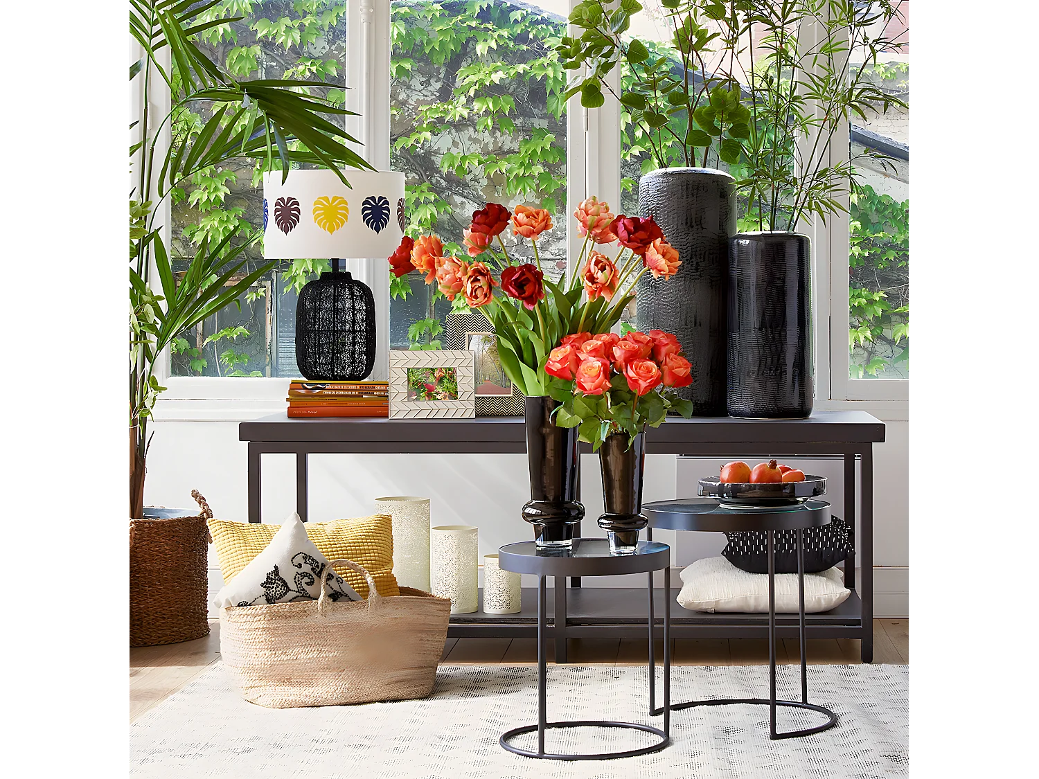 Tige de Tulipe Double Nina - Violet / 71 cm