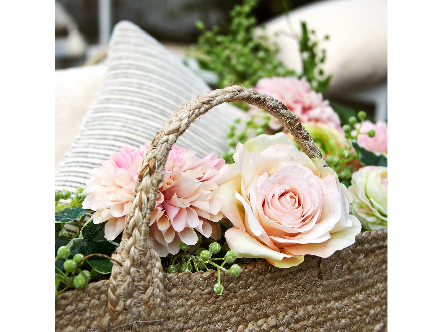 Tige de Rose Sarah - Orange / 57 cm