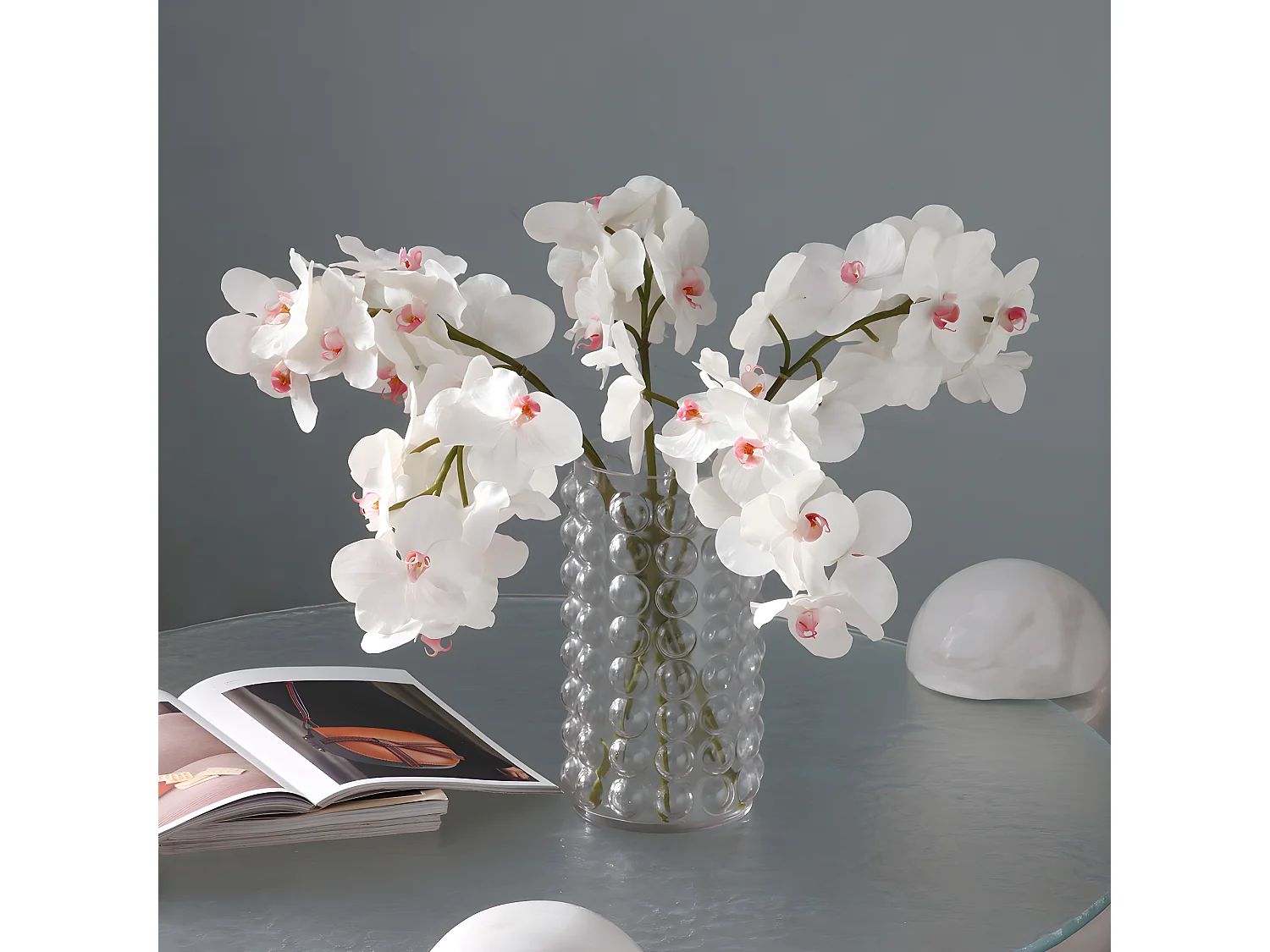 Tige d'Orchidée Bandailan - Rose / 66 cm