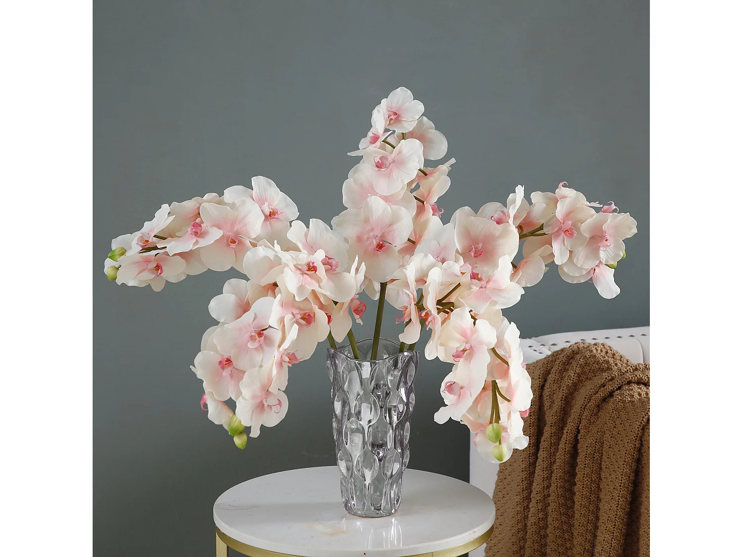 Tige d'Orchidée Bandailan - Rose / 66 cm