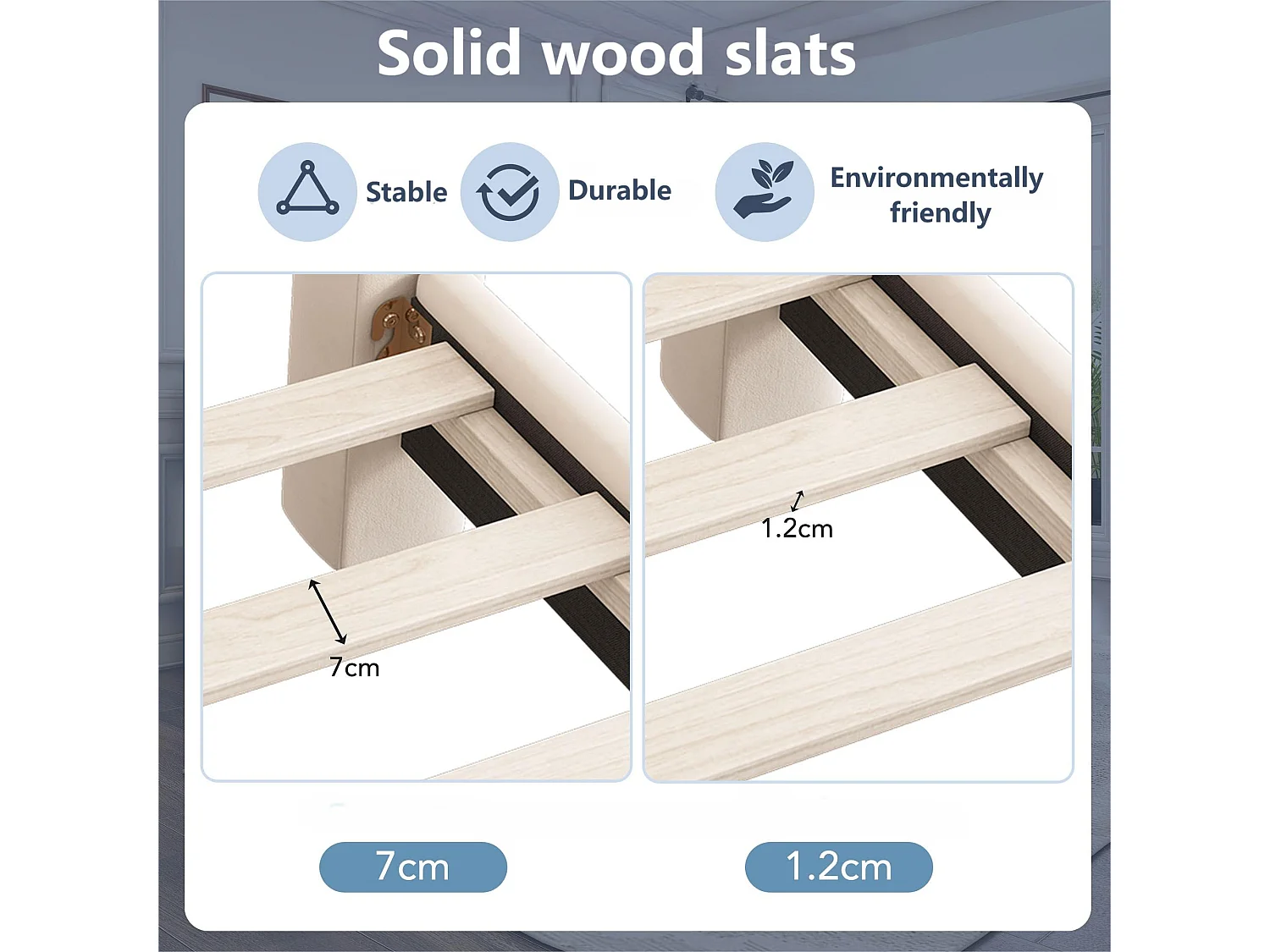 Cama para adultos acolchada de terciopelo - 160x200 cm - con somier - Beige