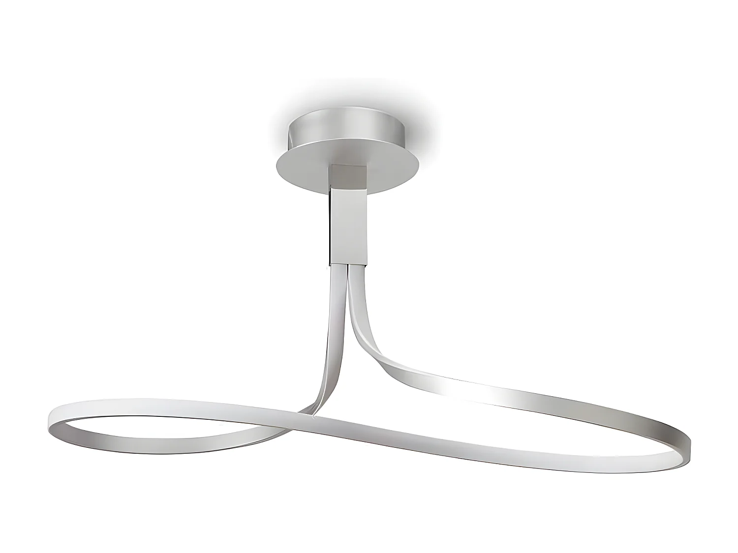 Plafonnier design en boucle - NUR - ampoule led deco mantra