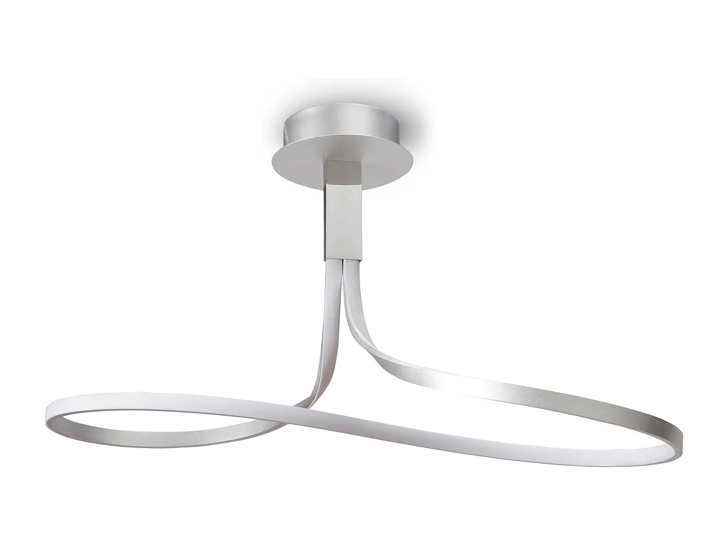 Plafonnier design en boucle - NUR - ampoule led deco mantra