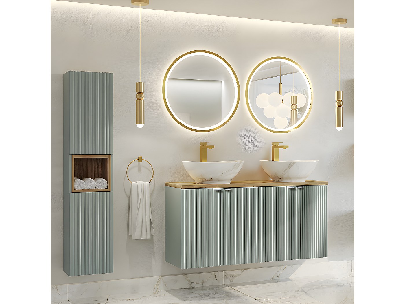 Melody Jane Arredo Bagno In Scala 1:12 Per Casa Delle Bambole - Moderno Mobile Lavabo Con Specchio, Colore Nero E Bianco. Realizzato In Legno, Dimensioni: Larghezza 123 Mm, Profondità 45 Mm, Altezza 152 Mm. Perfetto Per Collezionisti Adulti. - 3
