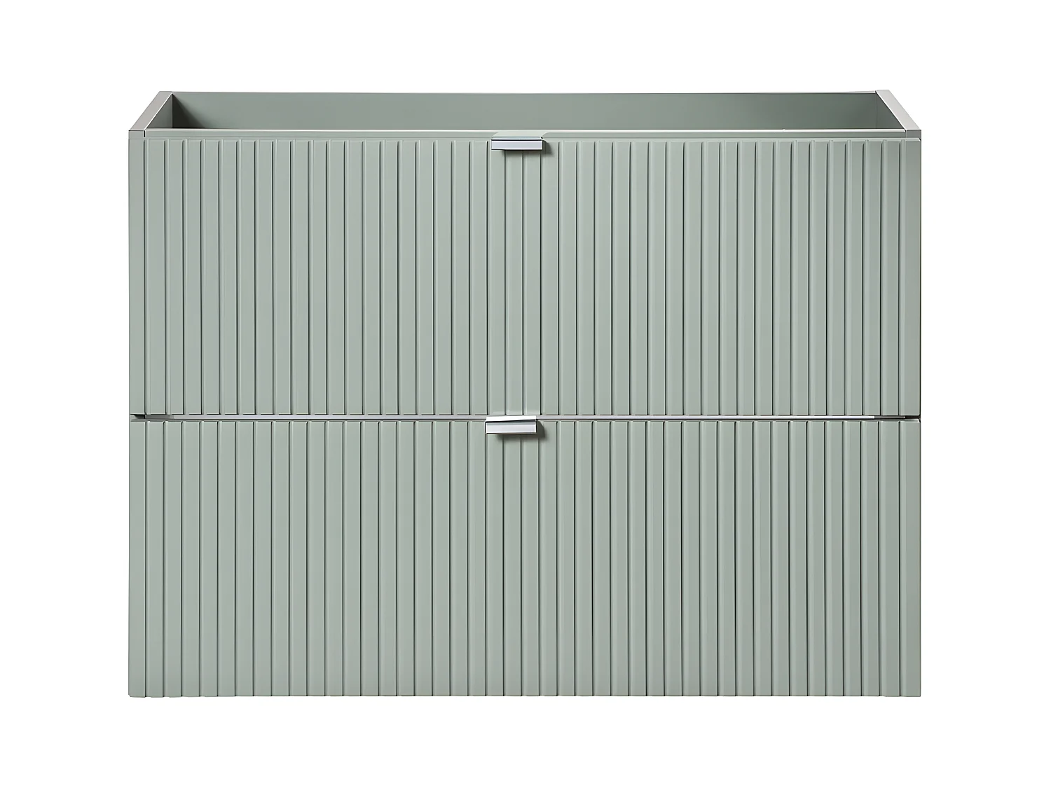 Meuble sous-vasque 80cm 2 tiroirs Jade Vert