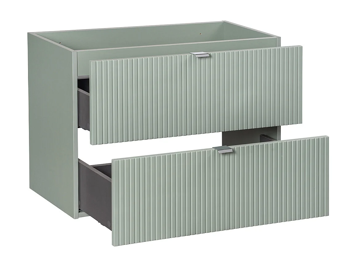 Mobile bagno senza lavabo Jade verde 80cm