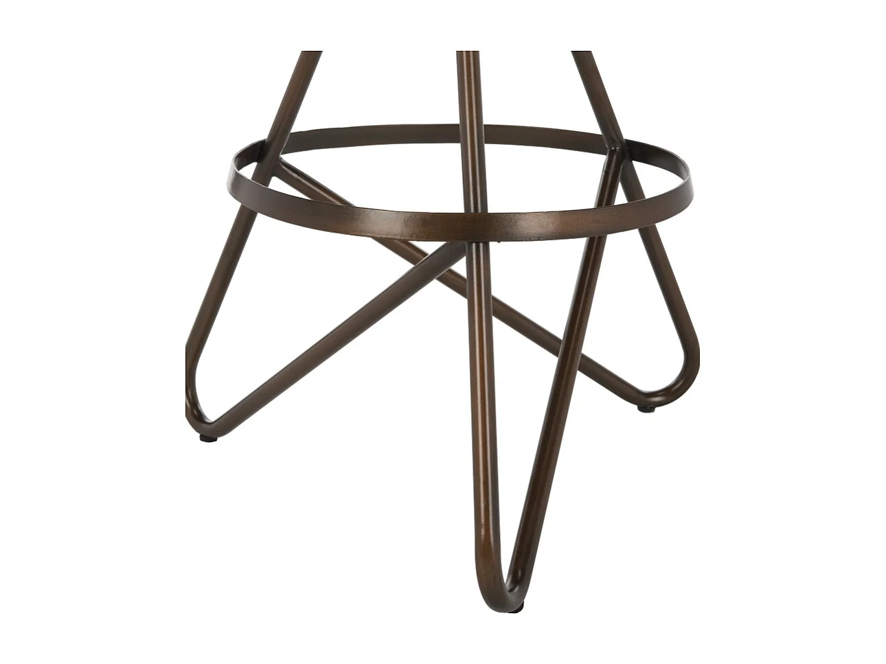 Tabouret de bar & de comptoir Cuivre antique 41 X 41 X 60.96 cm - Velva