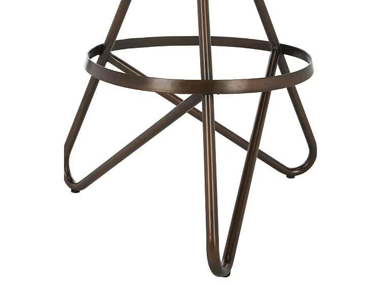 Tabouret de bar & de comptoir Cuivre antique 41 X 41 X 60.96 cm - Velva