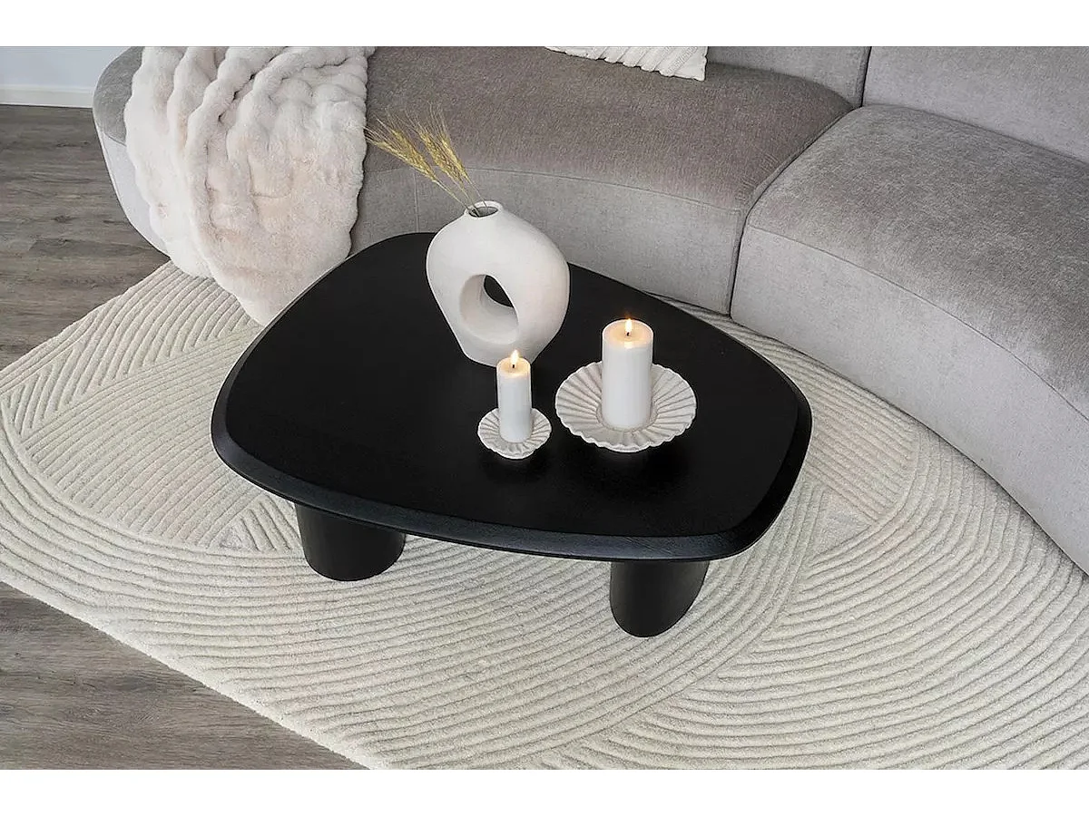 TIRANO - Couchtisch Finish Esche schwarz L96