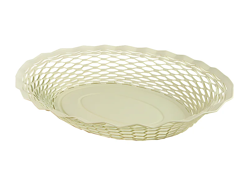 Corbeille à pain 25x18 cm vanille