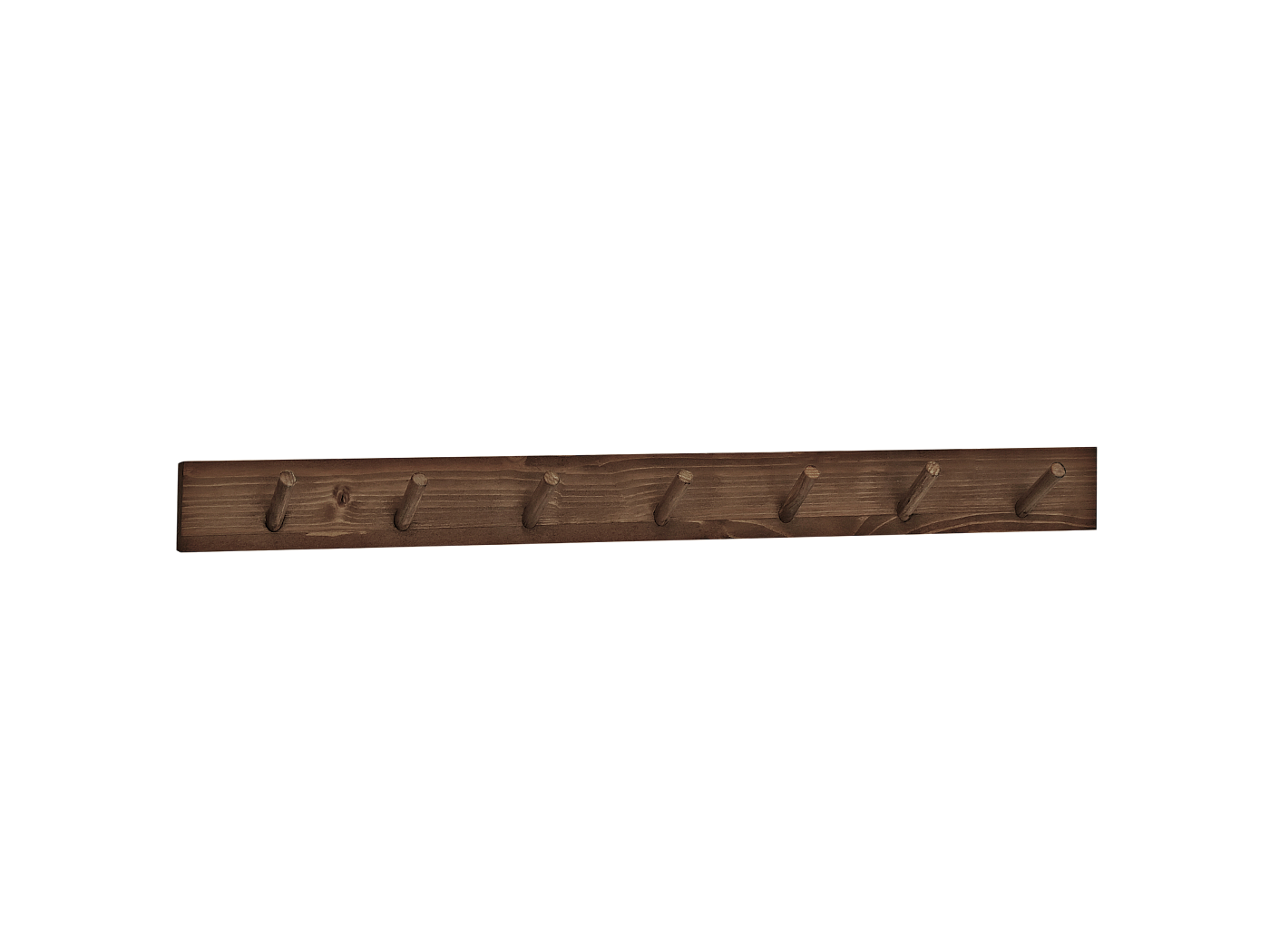 REGGY - Appendiabiti da parete + specchio grande - 6 ganci doppi