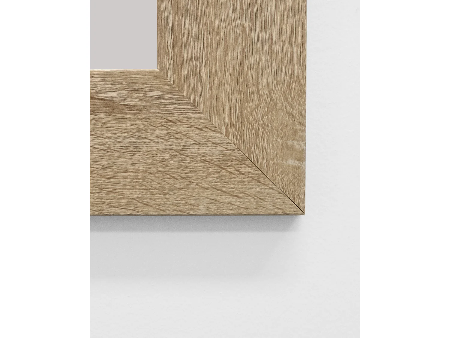 Espejo de madera color roble oscuro de 70x150cm - TERRA - DECOWOOD