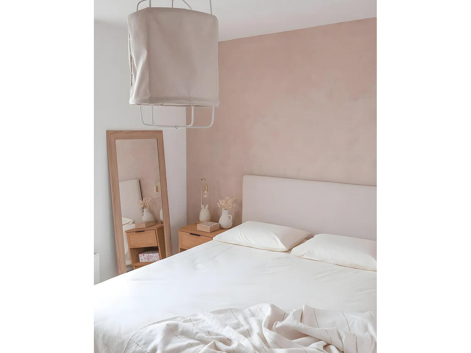 Espejo de madera color roble oscuro de 70x150cm - TERRA - DECOWOOD