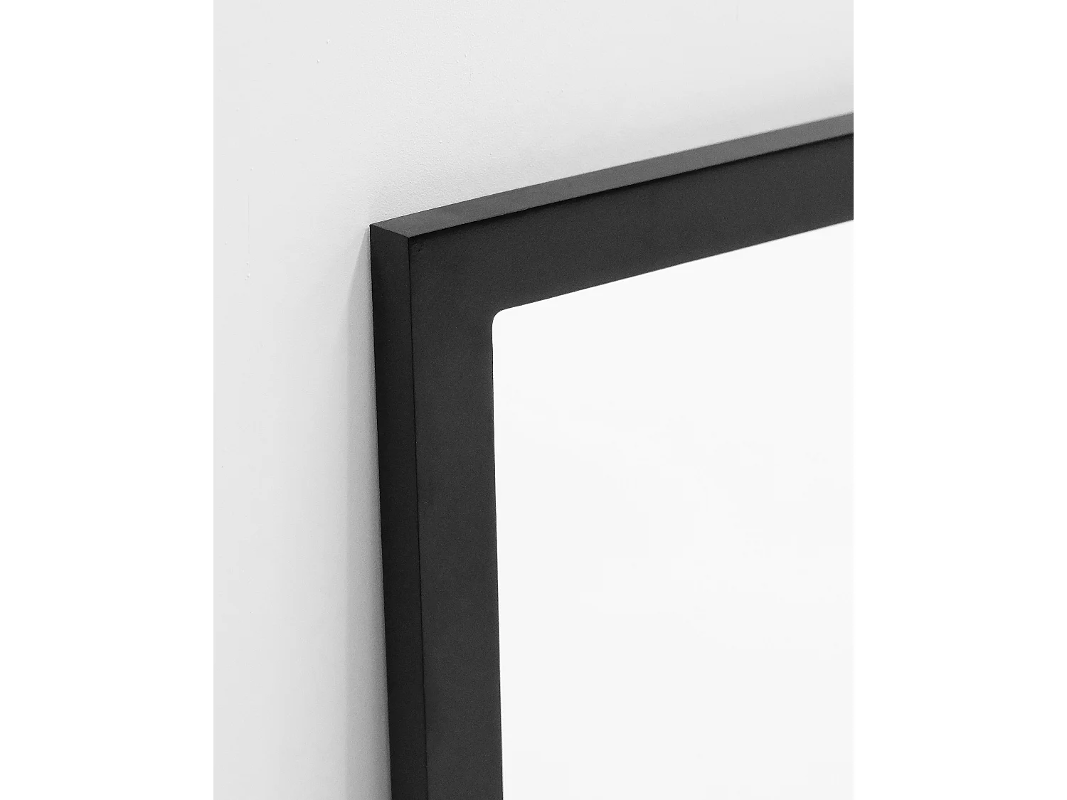 Espejo de madera color negro de 90x60cm - LISBOA - DECOWOOD