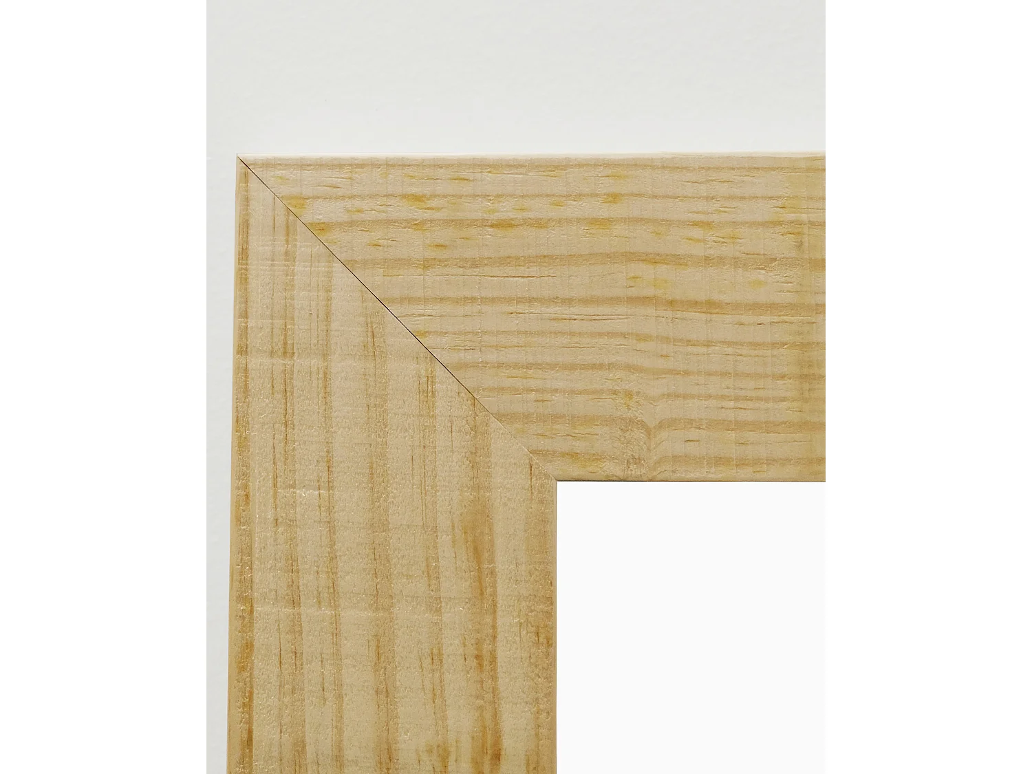 Espejo de madera maciza tono natural de 56x156cm - PINAL - DECOWOOD