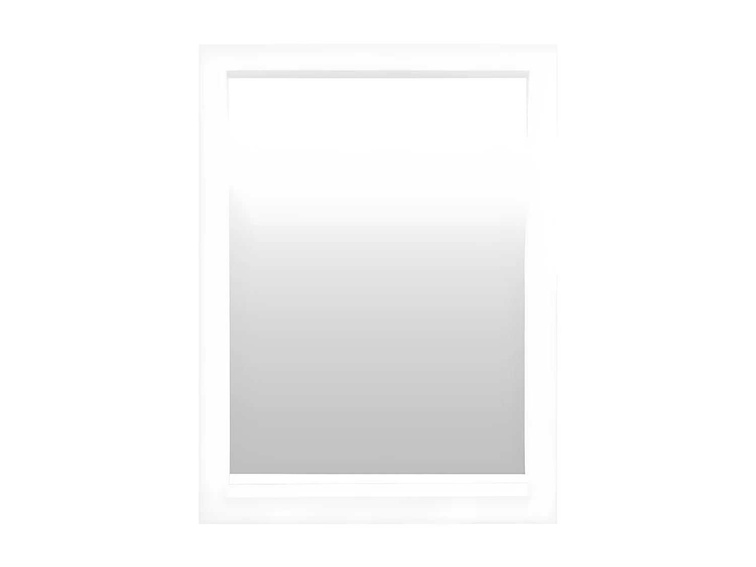 Espejo de madera color blanco de 49x149cm - EIRA BOLD - DECOWOOD