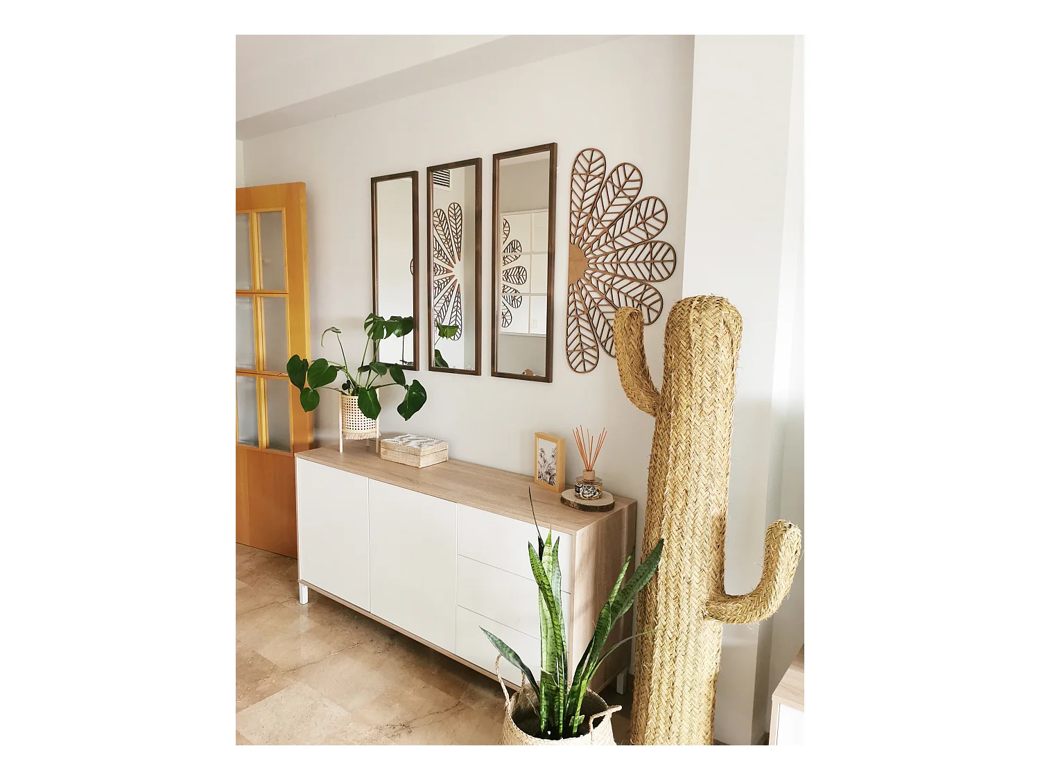 Set de 3 Espejo de pared - NOG - DECOWOOD