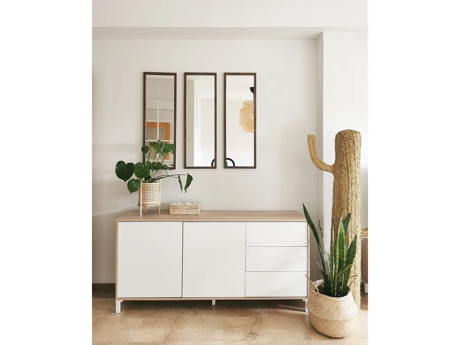 Set de 3 Espejo de pared - NOG - DECOWOOD