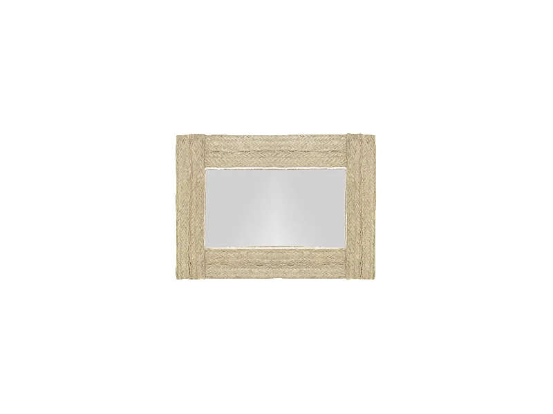 Espejo de esparto de 63x97cm - GEMA - DECOWOOD