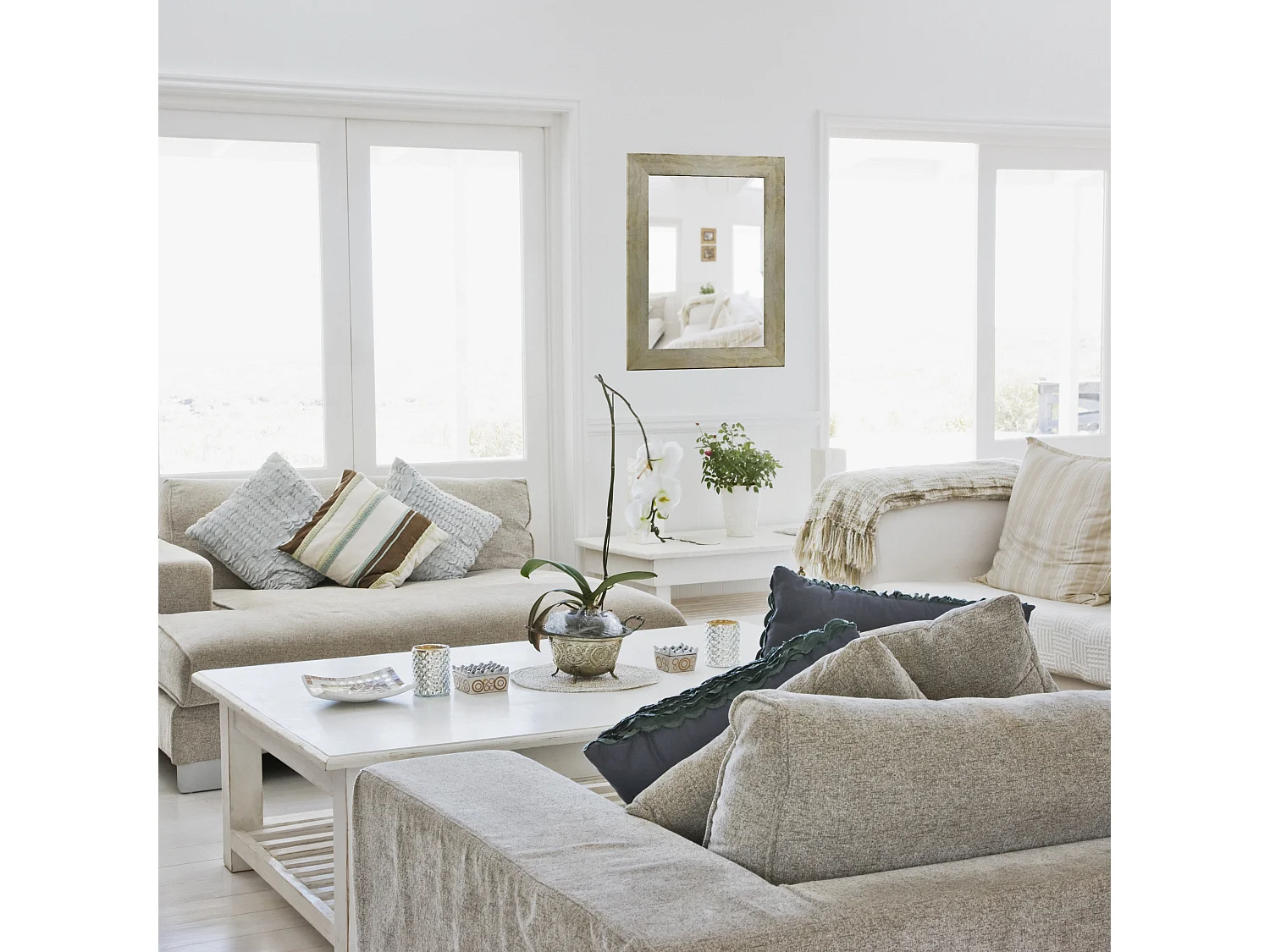 Espejo de pared 60x80cm - DORI - DECOWOOD