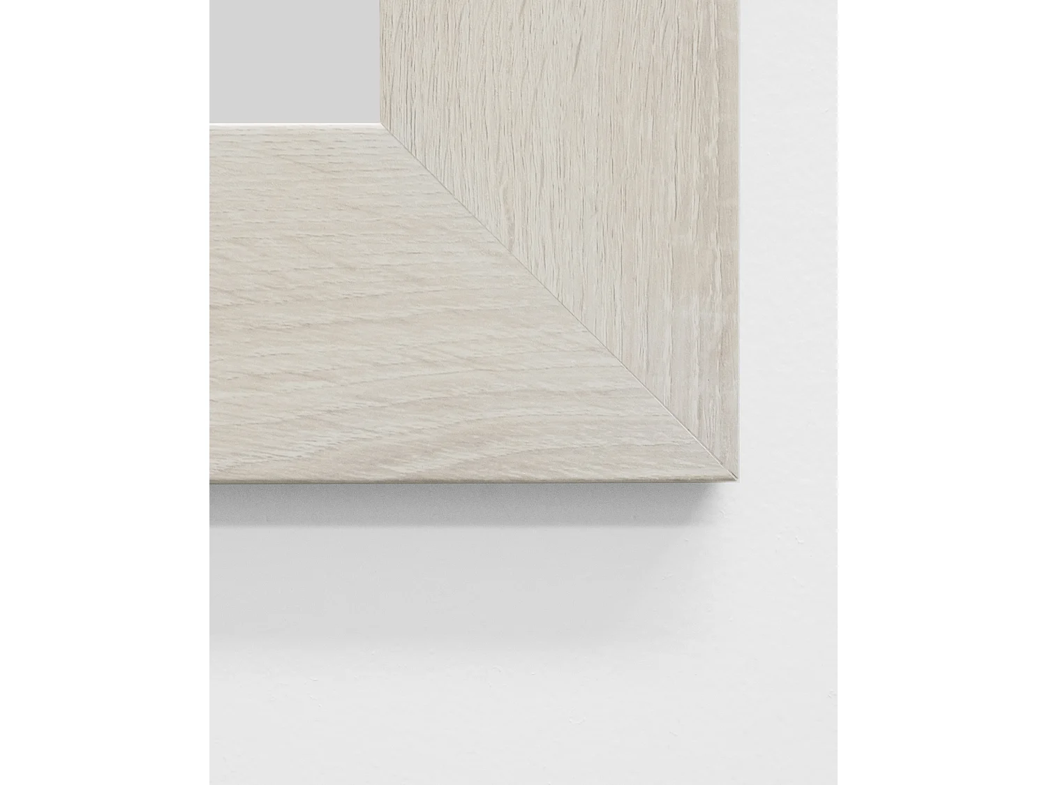 Espejo de madera color beige de 70x150cm - SAND - DECOWOOD