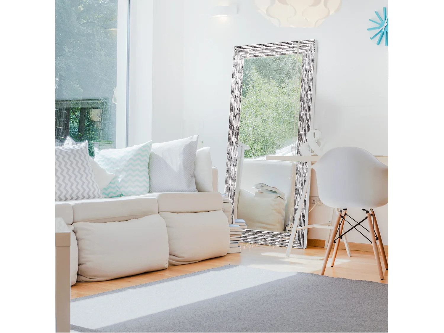 Espejo de pared 60x80cm - AQUA - DECOWOOD