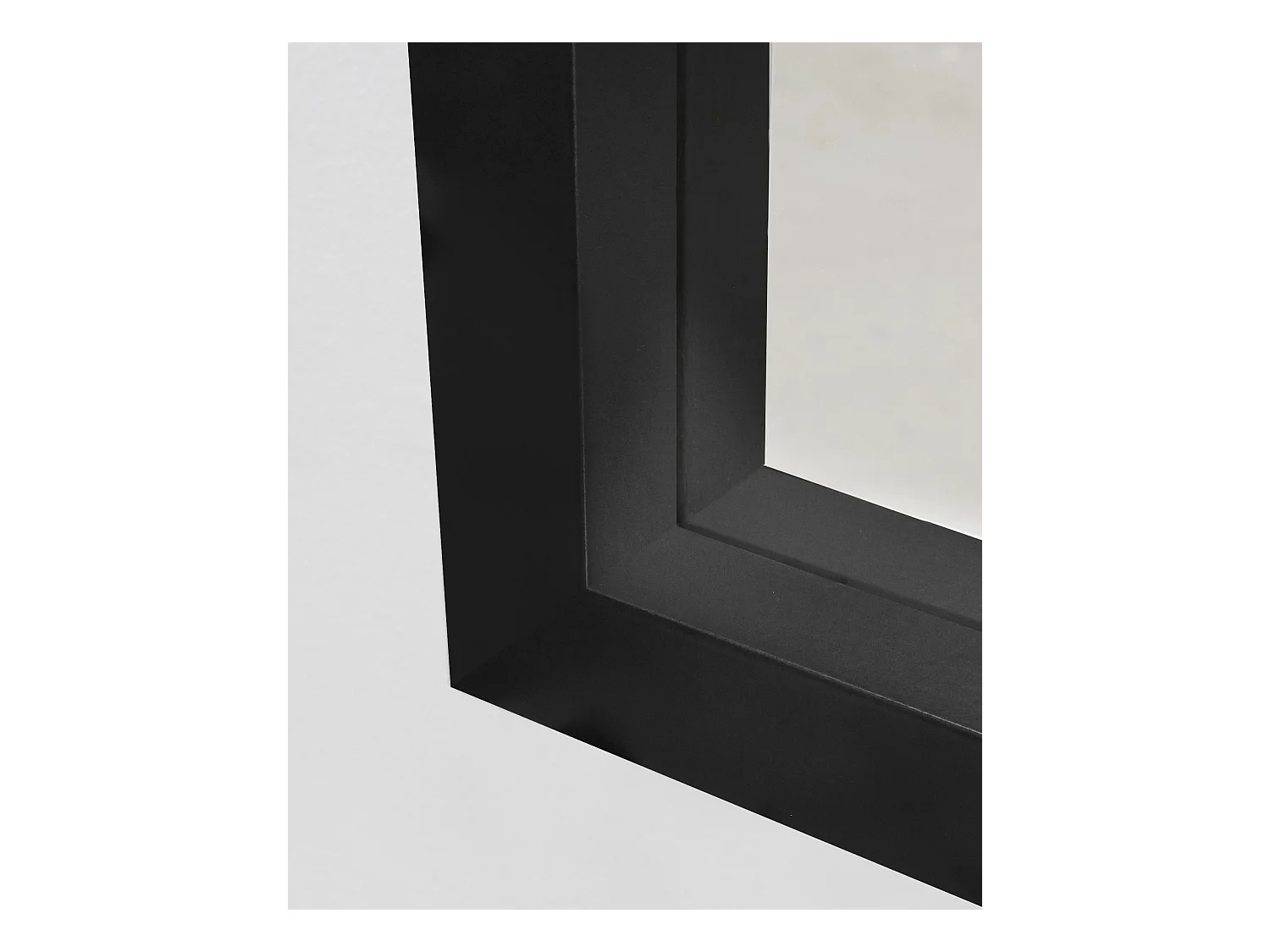 Espejo de madera color negro de 59x79cm - NÜI BOLD - DECOWOOD