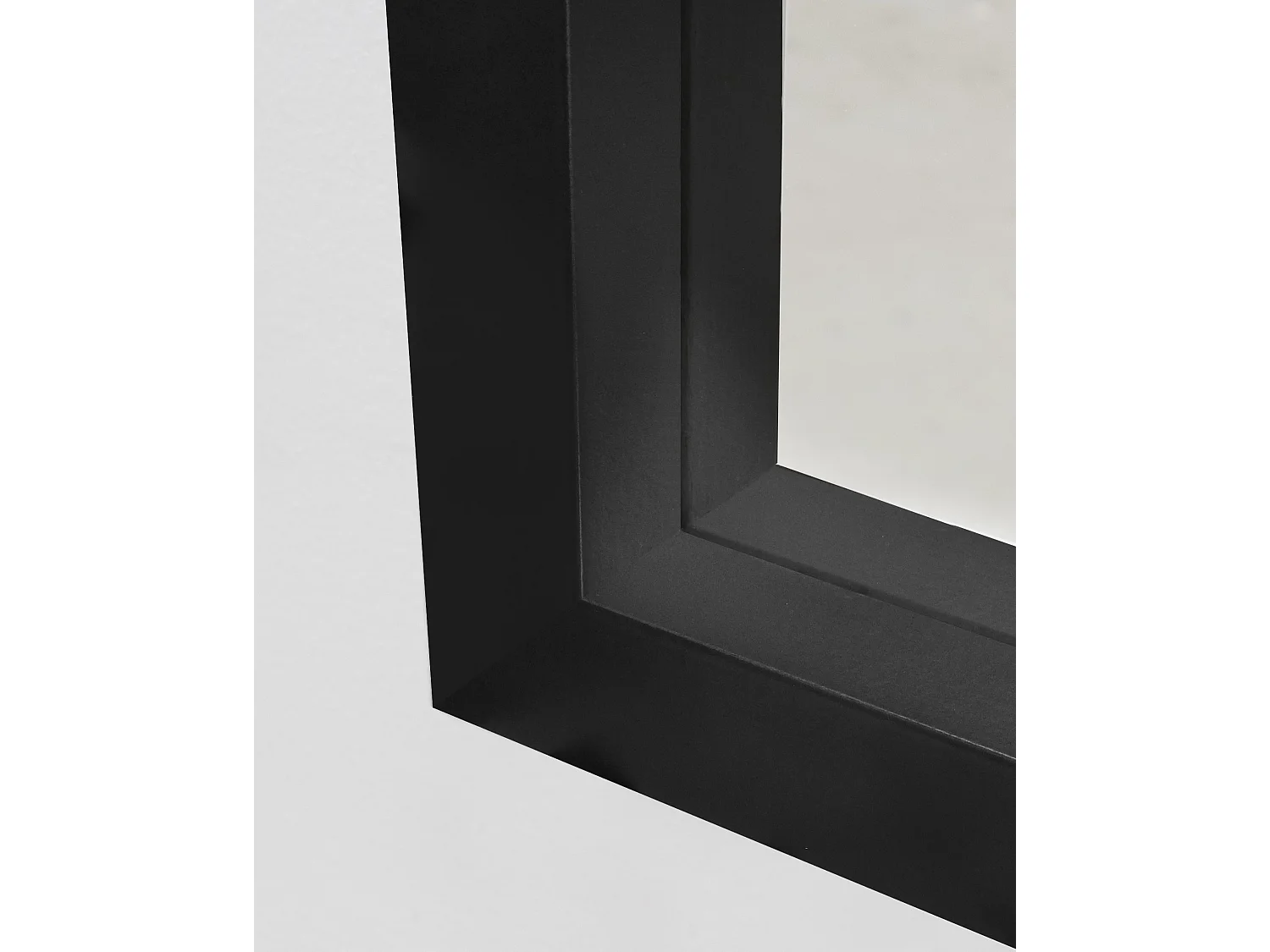 Espejo de madera color negro de 59x79cm - NÜI BOLD - DECOWOOD