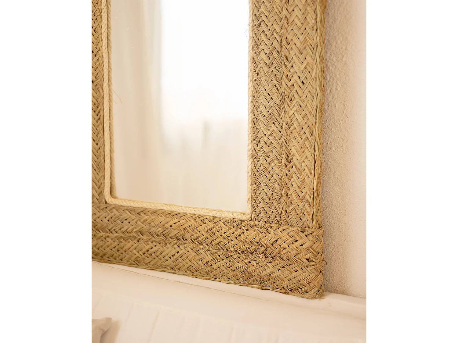 Miroir en sparte 63x97cm