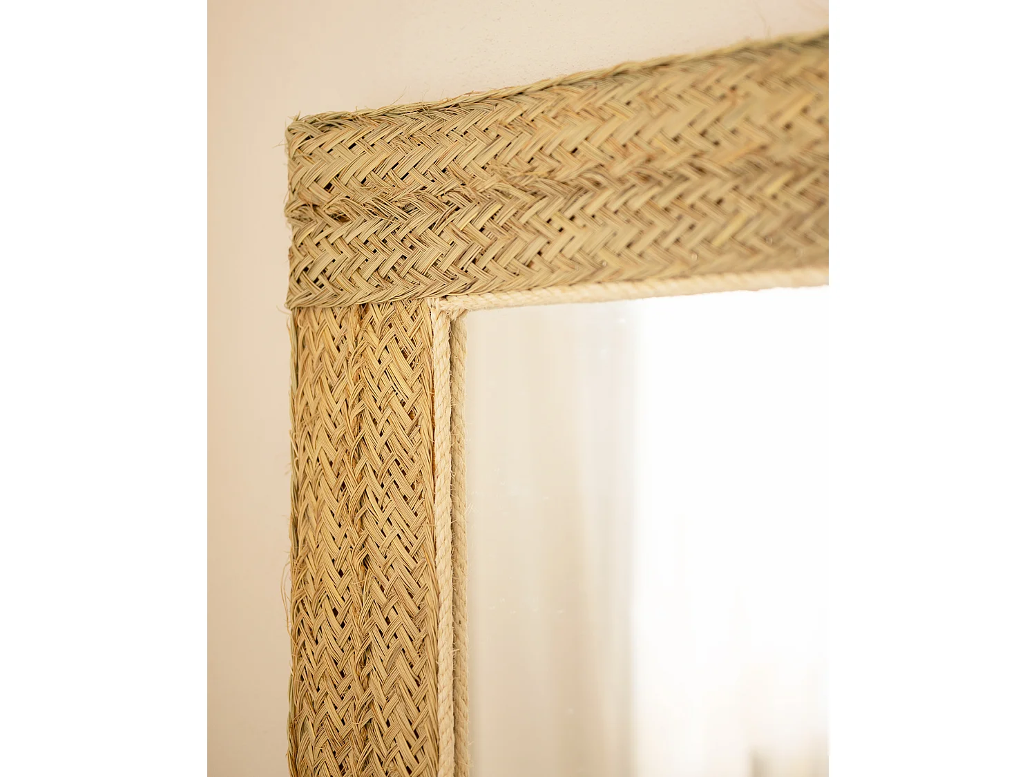 Miroir en sparte 63x97cm