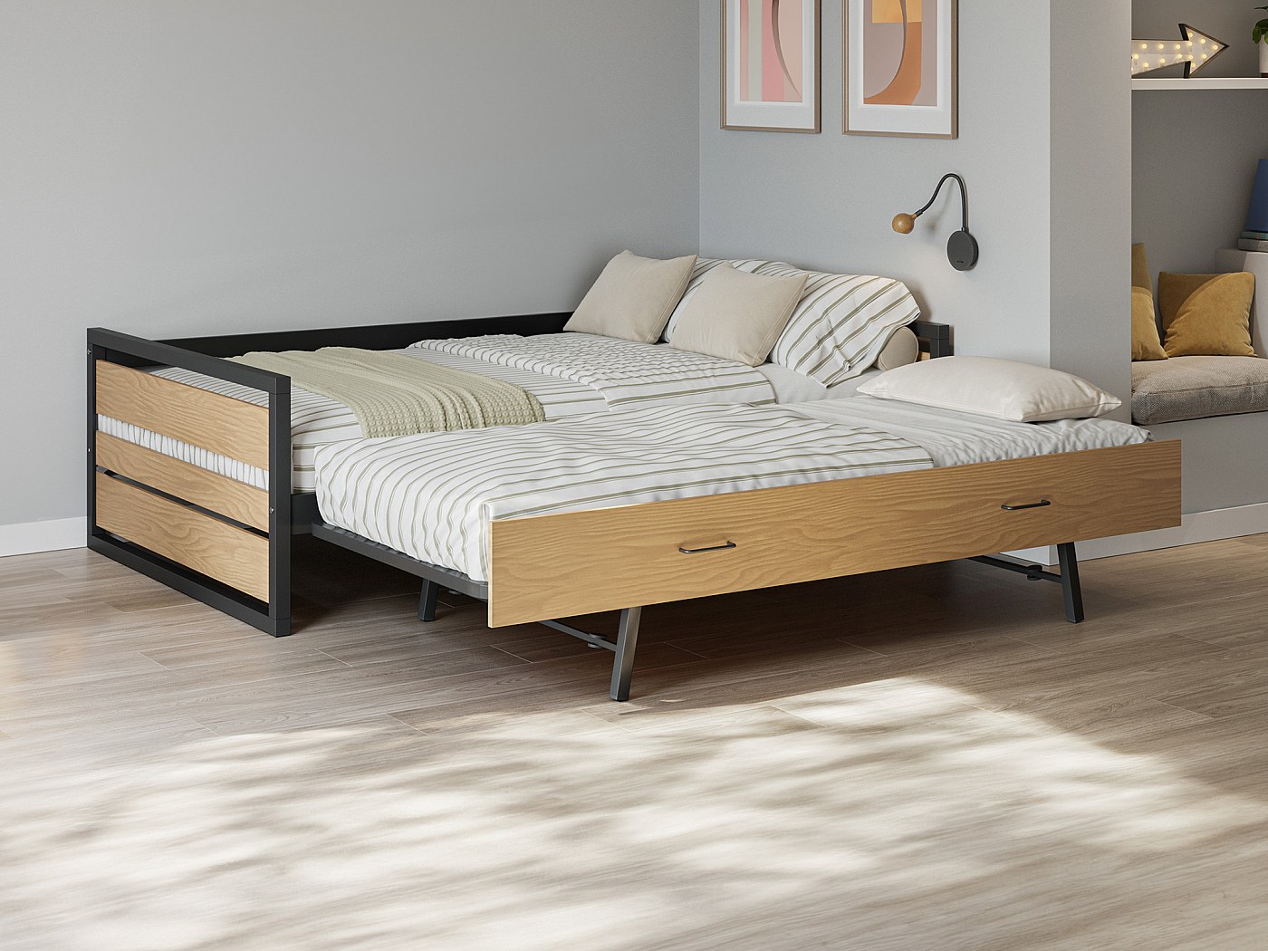 Ausziehbett Gleiche Hhe