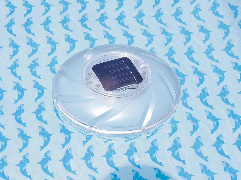 Lampe solaire flottante - Lumières LED multicolores alternées