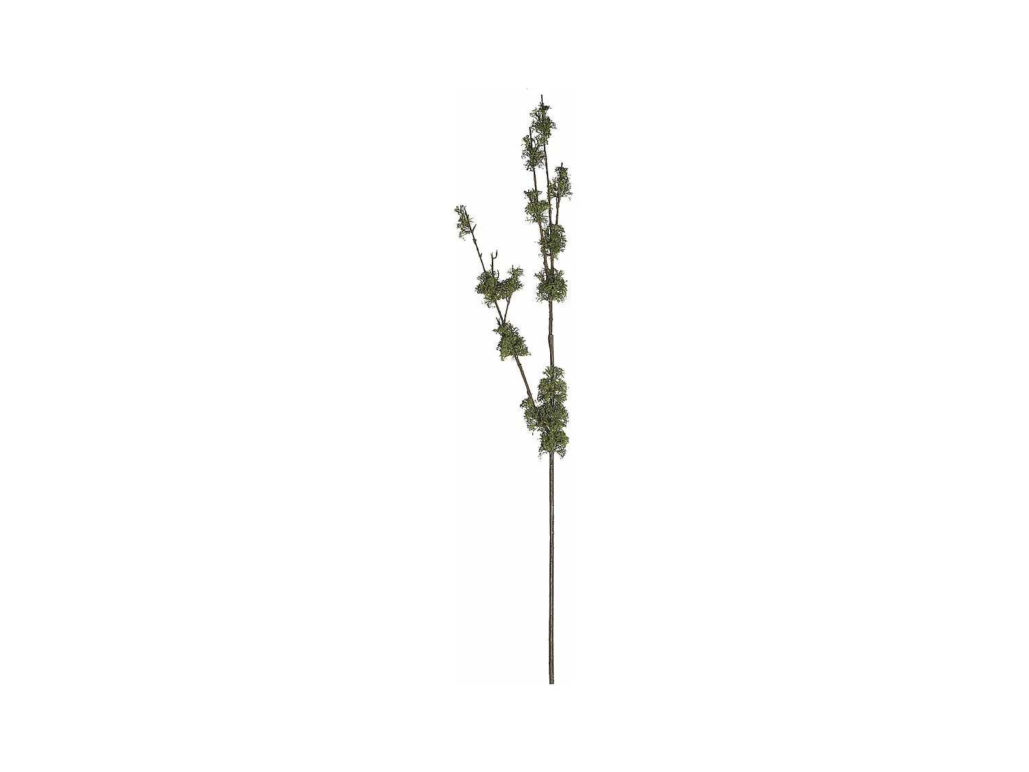 Branche Avec Mousse - Vert / 126 cm