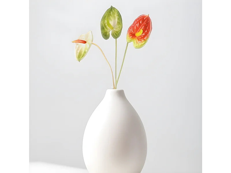 Tiges d'Anthurium - Vert / 61 cm