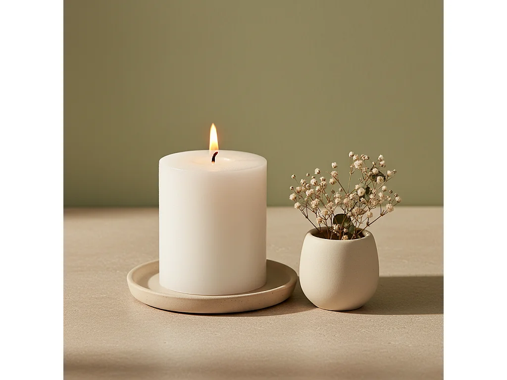 Recharge Bougie Bella Figue - Blanc