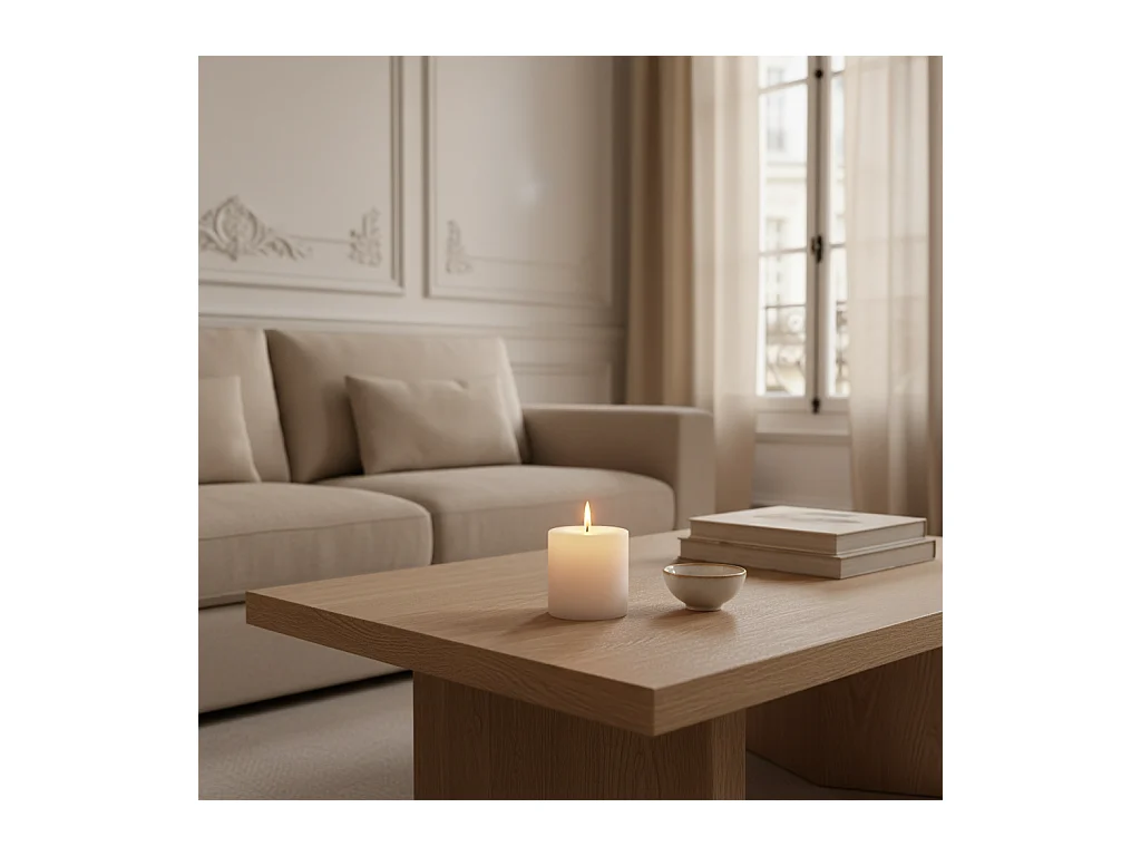 Recharge Bougie Bella Figue - Blanc