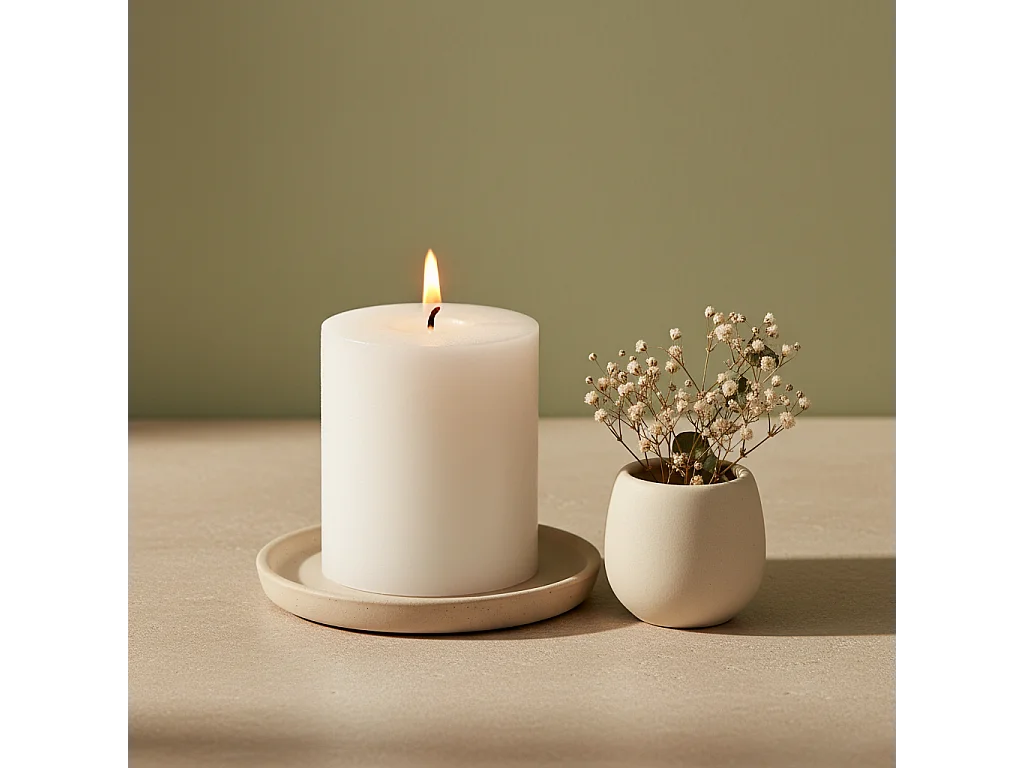 Recharge Bougie Bella Figue - Blanc