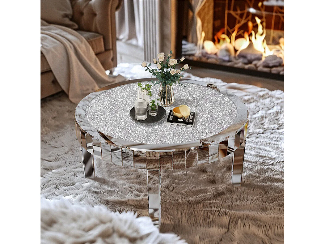 Tables basses de salon table de basse rond modern 80cm